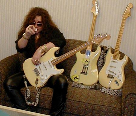 yngwie et sa  guitare preferé